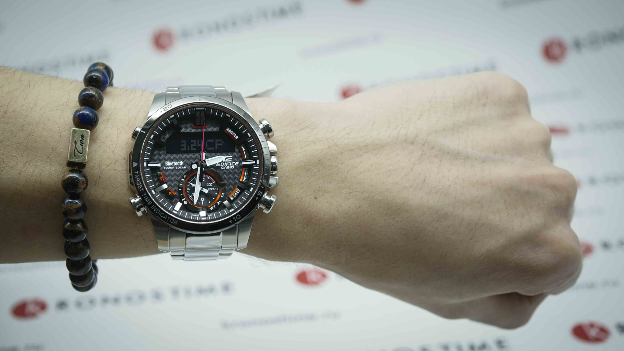 Casio Casio Edifice ECB-800DB-1A ECB-800DB-1A оригинальные мужские часы в комплекте с коробкой